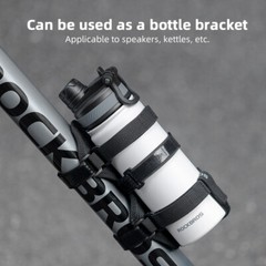ROCKBROS Portable Bike Speaker Mount Handlebar Bicycle Holder Straps Adjustable