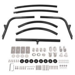 Black Powder Coated Wakeboard Tower 2.25&Prime; Tube Aluminum For Boat with Hardware