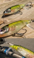 Whopper Plopper 90mm 14.2g Topwater Popper Fishing Lure – Choose color