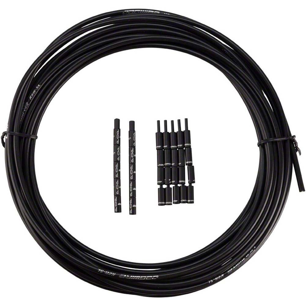 Jagwire 5mm Compressionless Brake Housing with Slick-Lube Liner 10M Roll Black