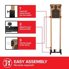 Modern Innovations Adjustable Target Stand Base 2 Pack