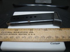 Unknown .22 LR or .25 ACP Pistol Magazine 6 or 7-Round Solid Bottom Grip