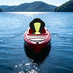 Ergonomic Paddle Board Seat W/Backrest Adjustable Straps For Kayak Canoe Fishing