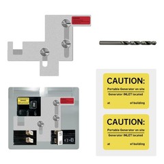 Generator Interlock kit Compatible with Murray or Siemens 150 amp or 200 amp Pan