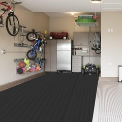 4x8ft Thickened Rubber Garage Floor Mat Commercial Floor Protect for Car Parking