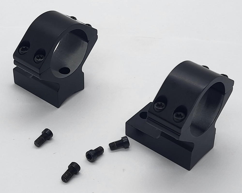One piece 1&Prime; scope rings & Bases Remington 700 Talley lightweight set w/ screws