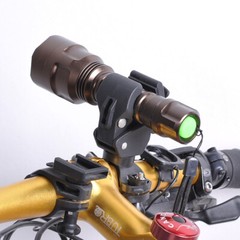 Bike Flashlight Holder Universal Flashlight Mount Holder 90º Rotation for Riding