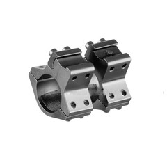 2Pcs 1&Prime; Scope Rings 11mm 3/8&Prime; Dovetail Low Profile Riflescope Torch Ring Mount