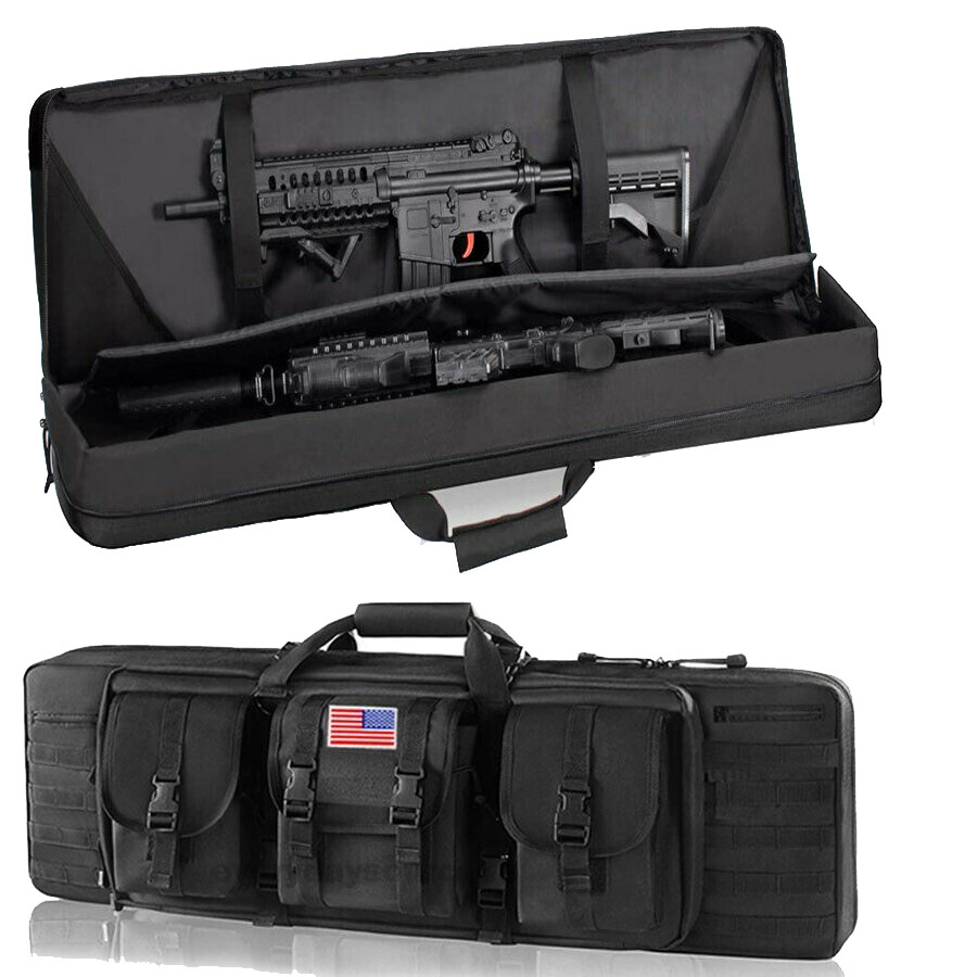Rifle Case Bag Durable Tactical Carbine Gun Pistol Storage Heavy Duty Carry Bag
