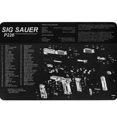 Pistol Gun Cleaning Mat