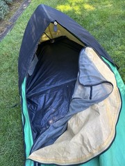 Black Diamond Hooped Bivy Tent Sack With Screen Camping Climbing Sack Green See