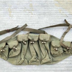 1960s Made China 56 Type Multi Pocket Tactical Vest Chest Rig 7.62 Mag Pouch
