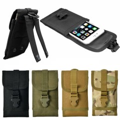 Tactical Military Universal Cell Phone Belt Pack Bag Waist Molle Pouch Holster