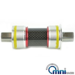 OMNI Racer ISO Square Taper Steel Bottom Bracket Centaur Veloce Mirage: 68x115mm
