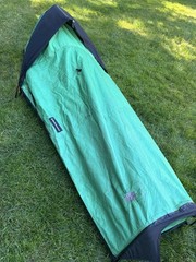 Black Diamond Hooped Bivy Tent Sack With Screen Camping Climbing Sack Green See