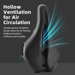 ROCKBROS Bike Saddle Breathable Hollow MTB Road Bike Lightweight Seat Cushion