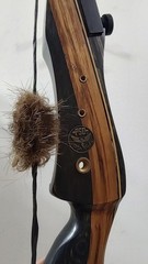 PSE Night Hawk 62&Prime; Takedown Recurve Bow Heritage Traditional 45lbs RH W/ String