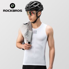 ROCKBROS Men&rsquo;s Cycling Base Layer Vests Quick Dry Tank Top Breathable Undershirt