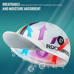 ROCKBROS Cycling Cap Bike Sun Hat Sweat Wicking Summer Sports Bicycle Riding Cap