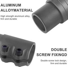 Mountain Bike Handlebar Front Fork Stem Riser Extender Extension Head Up Adaptor