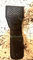 Ted Blocker Custom Leather Swivel Belt Loop and Drop Shank Holster Mount