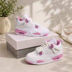 Jordan 4 Retro White Pink Oreo Women&rsquo;s All Size US