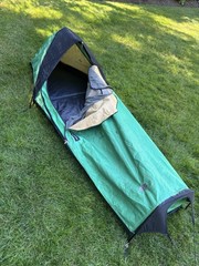 Black Diamond Hooped Bivy Tent Sack With Screen Camping Climbing Sack Green See