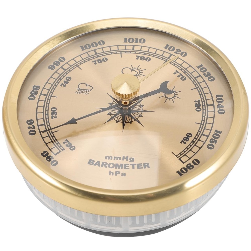 High Precision Adjustable Aneroid Barometer for Home Use, Adjustable and Cali…