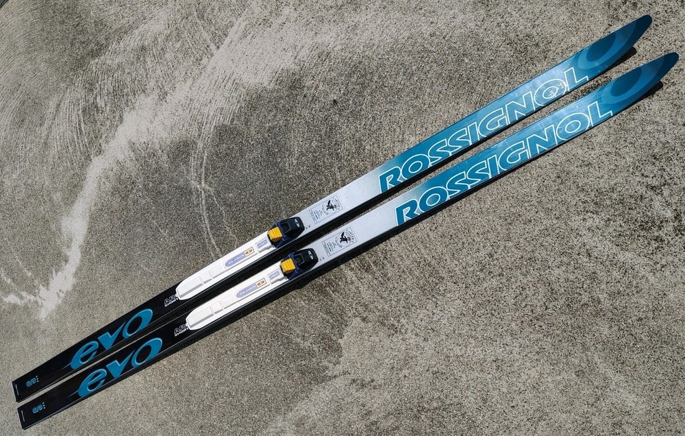 Rossignol Evo Waxless 160 cm Cross Country Ski SNS Profil Bindings Nordic XC