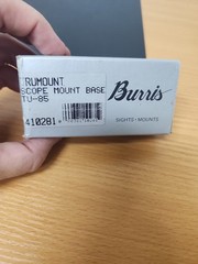 Burris Trumont Scope Mount Base Tu-85