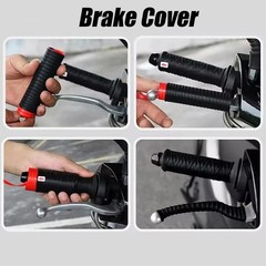 Motorcycle Silicone Handlebar Cover Universal Self Shrinking Non-Slip Motorcycle