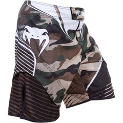 Venum Camo Hero 3-Way Vault MMA Fight Shorts – Green/Brown