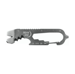 Nite Ize DoohicKey Keychain Mini Purpose Multi Tool Stainless Steel 2-Pack