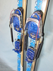 K2 Telemark SHE&rsquo;S PISTE women&rsquo;s skis 160cm Rottefella COBRA Telemark bindings ~