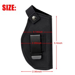 Concealed Carry Gun Holster Left/Right Hand IWB OWB Universal Holster Nylon Tool