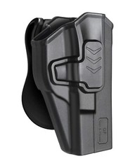 Level II/2 OWB Paddle Holster with Index Finger Release Glock 19/19X/23/32/44/45