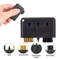3 in 1 Golf Club Cleaning Brush Club Groove Cleaner Tool Brush Cleaner US