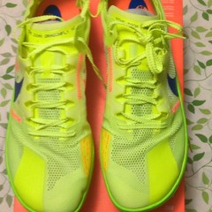 Nike ZoomX Dragonfly XC Men’s XC Running Shoes Green Blue Orange Size 11 Men