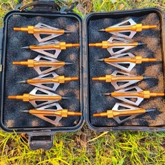 20 inch Crossbow Bolts Carbon Crossbow Arrows +/OR 100 Grain Hunting Broadheads