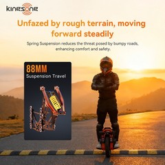 KINGSONG S16 PRO Electric Unicycle for Adults 3000W Powerful Motor Off-Road EUC