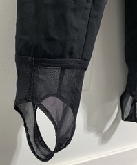 Nils Ski Bib Bibs Women’s 12 R Black Cross Back Stirrup Pants Vintage Snow Bunny