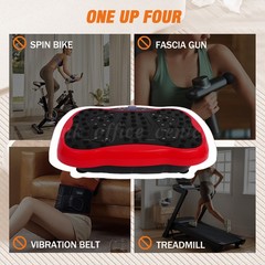 Vibration Plate Exercise Whole Body Exercise Fitness Massager Machine Slim 330lb