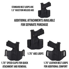 IWB/OWB Holster for Walther PD380 – (Optic Ready)