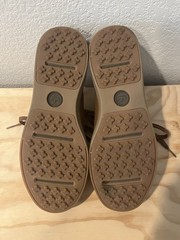 Peter Millar Pebbled Leather Hybrid Golf Course Shoe Mens 9 Brown Spikeless
