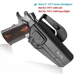 OWB Holster for Colt 1911/Elite Force 1911/Kimber 1911/Rock Island Armory 1911