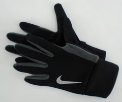 Nike Therma-FIT Hat and Gloves Set Adult Men&rsquo;s S/M Running Black/Silver
