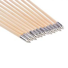 12X 32&Prime; Archery Feather Wooden Arrows Traditional Longbow Recurve Bow Hunting