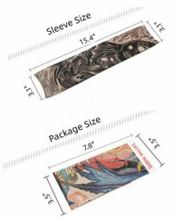 20PCS Tattoo Cooling Arm Sleeves Cover Unisex Sports Outdoor UV Sun Protection