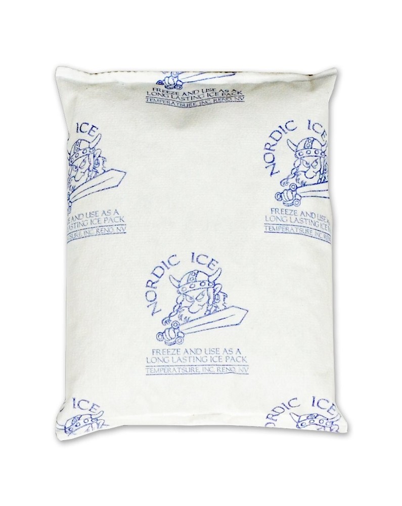 Nordic Ice NOR1040 No-Sweat Reusable Long-Lasting Gel Packs (Pack of 3)
