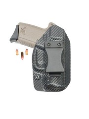Aggressive Concealment IWB kydex holster carbon fiber Right hand draw